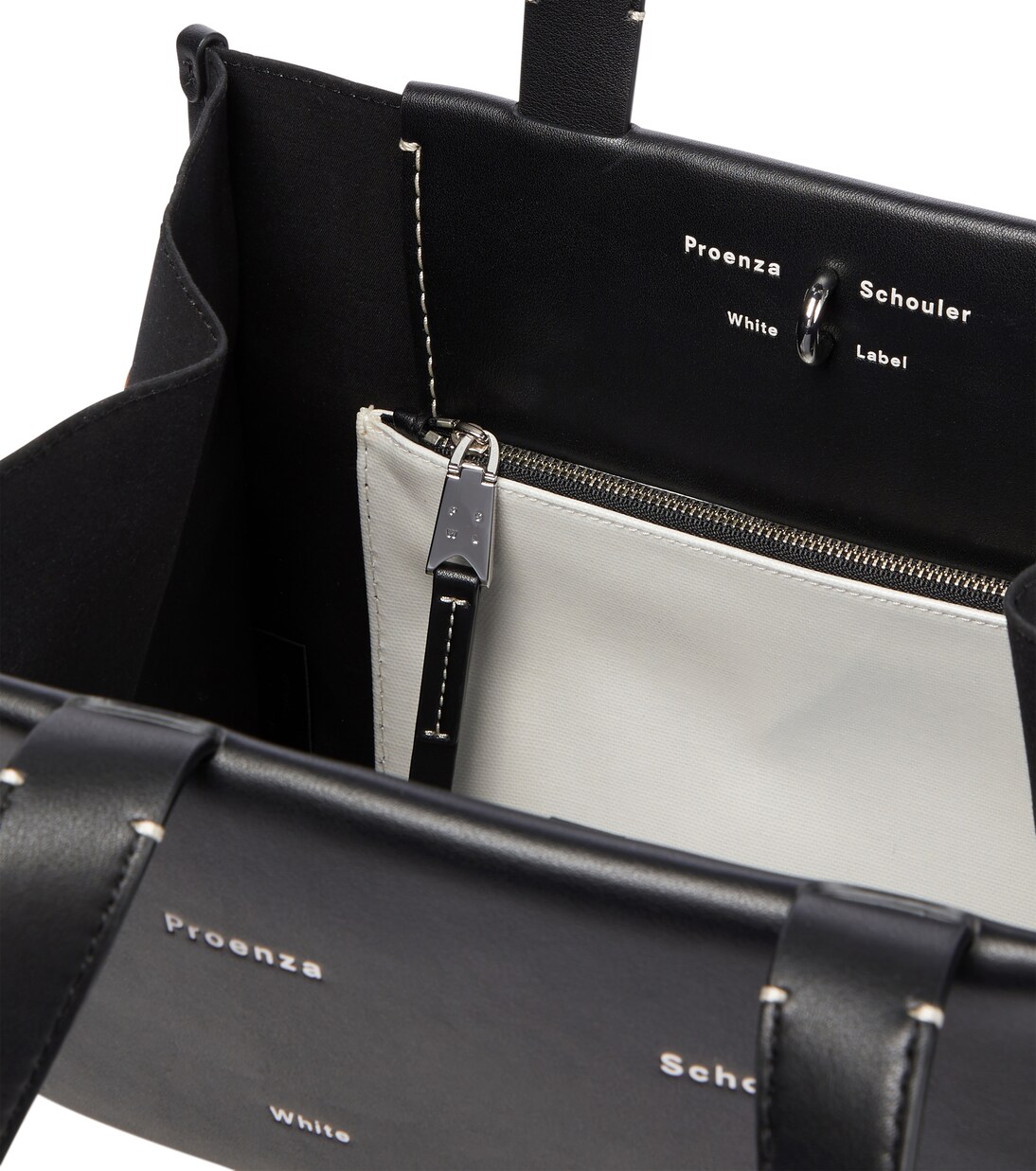 White Label - Borsa Morris Large in canvas rivestito | Proenza Schouler