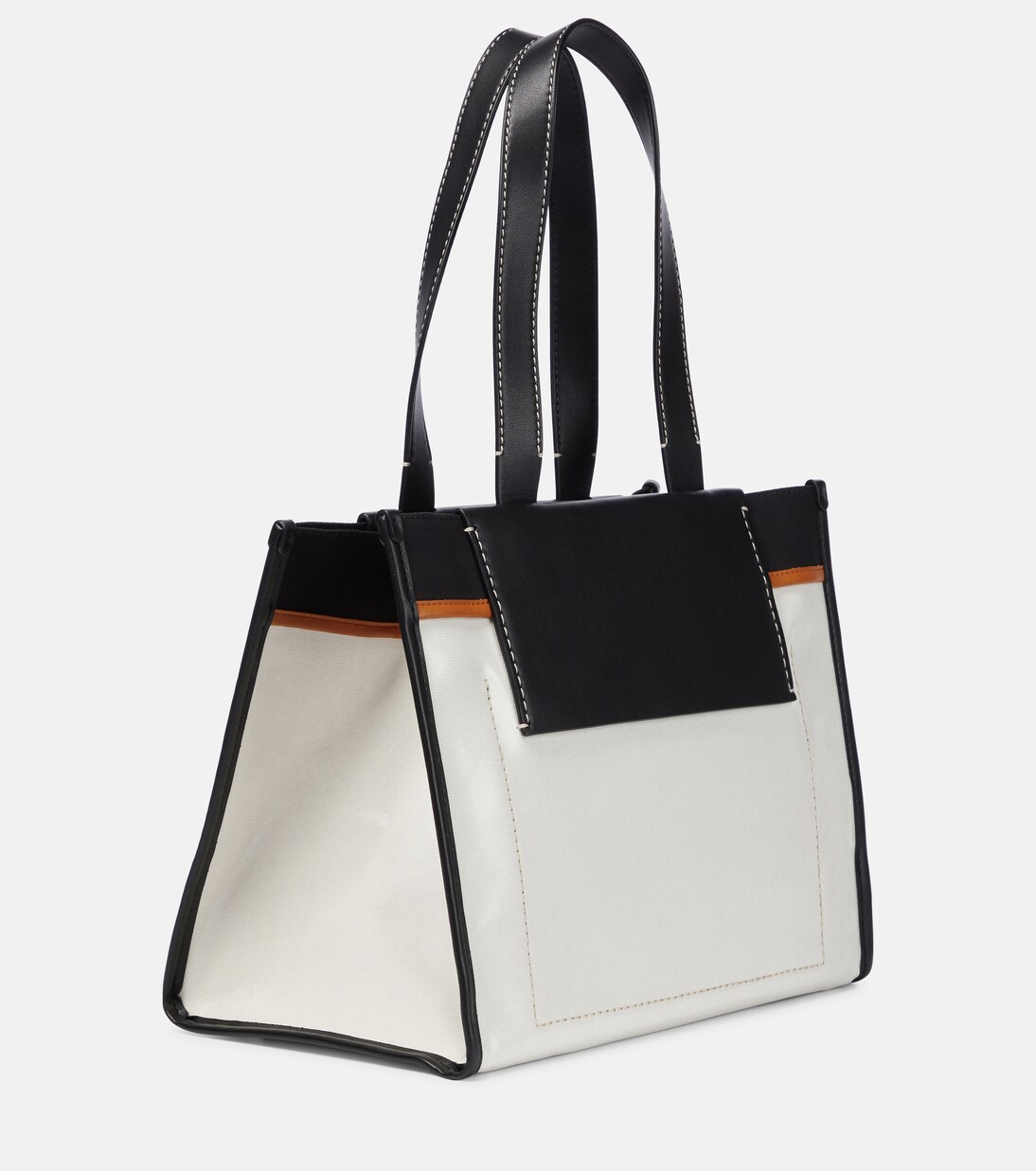 White Label - Borsa Morris Large in canvas rivestito | Proenza Schouler