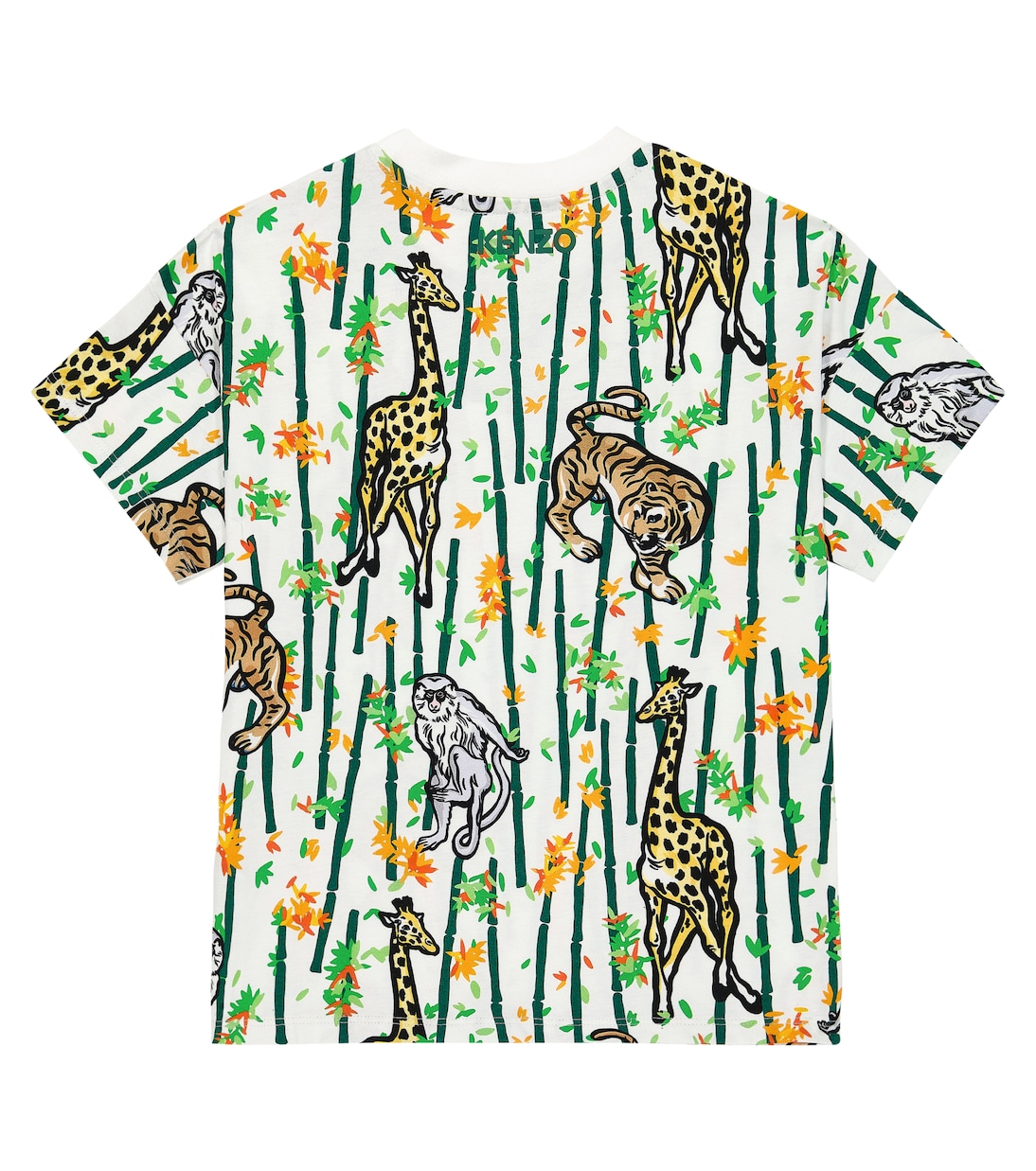 T-shirt imprimé en coton | Kenzo Kids