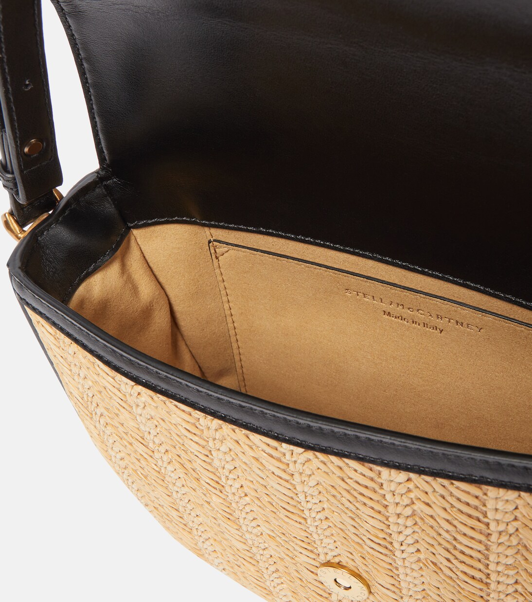 Sac Frayme Medium en raphia | Stella McCartney