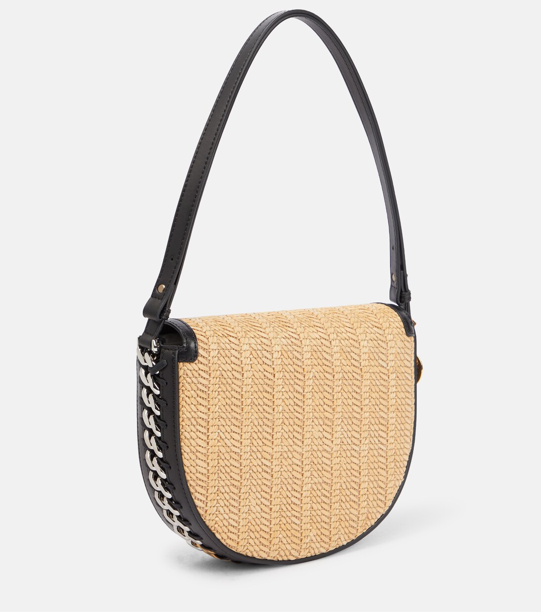 Sac Frayme Medium en raphia | Stella McCartney