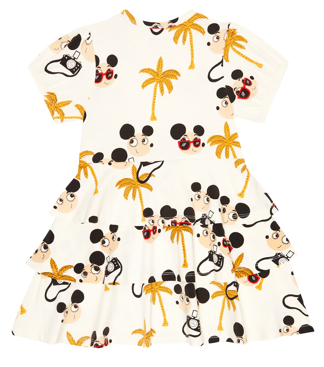 Ritzratz tiered cotton dress | Mini Rodini