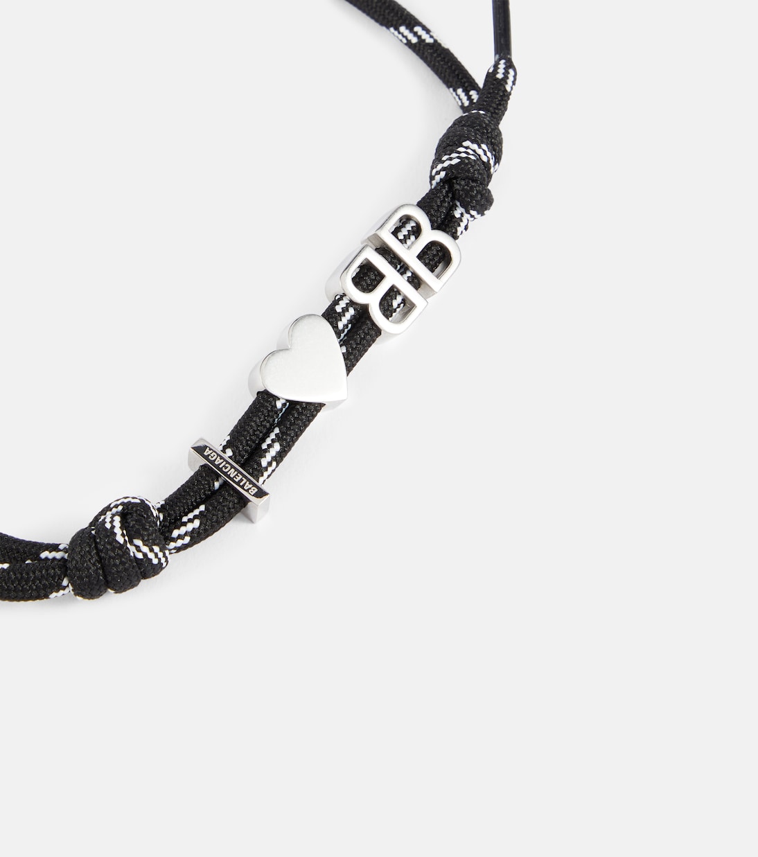 Collare BB in corda firmato Balenciaga per uno stile giovane e alla moda