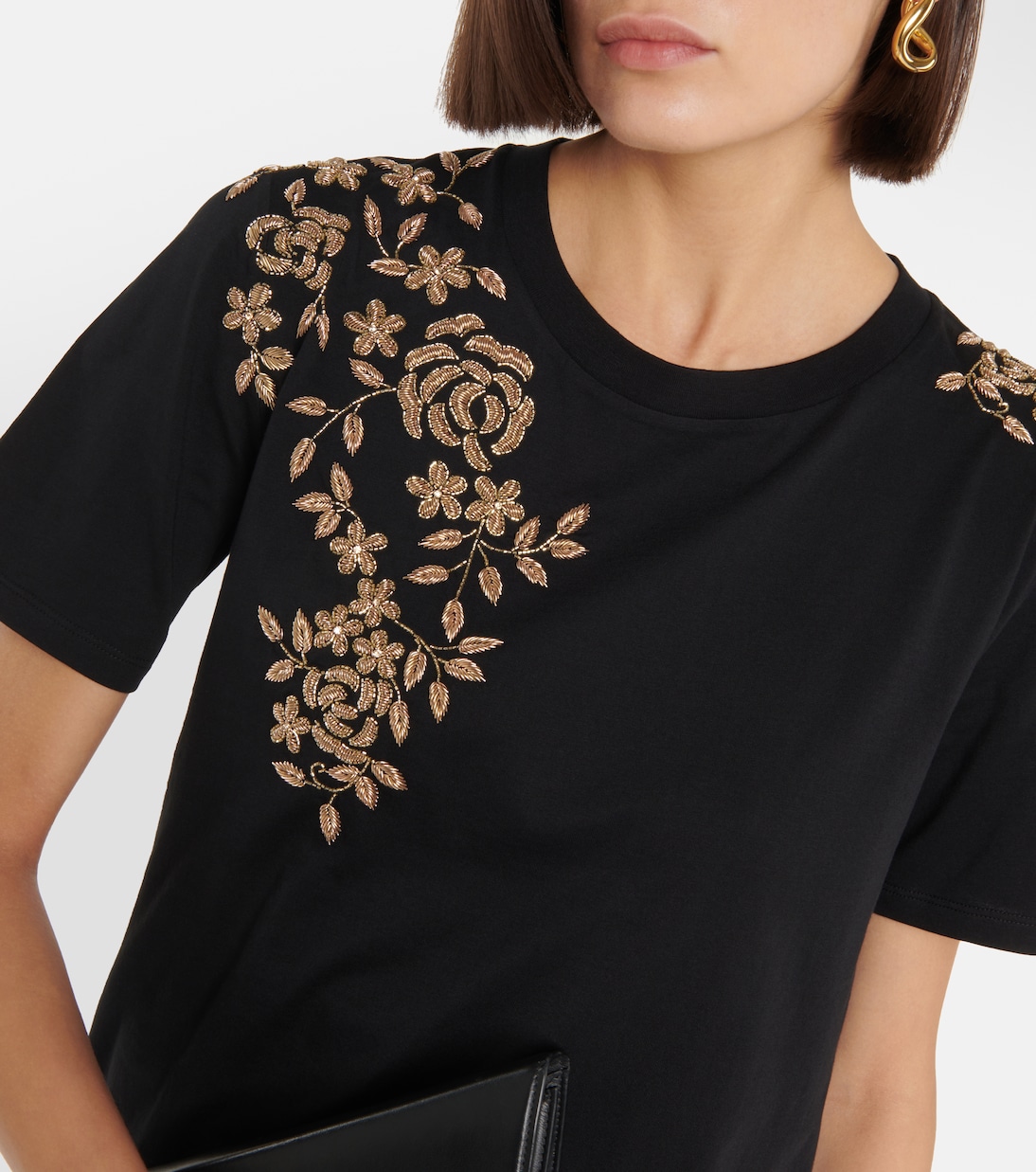 Top Lola brodé en coton | Dodo Bar Or