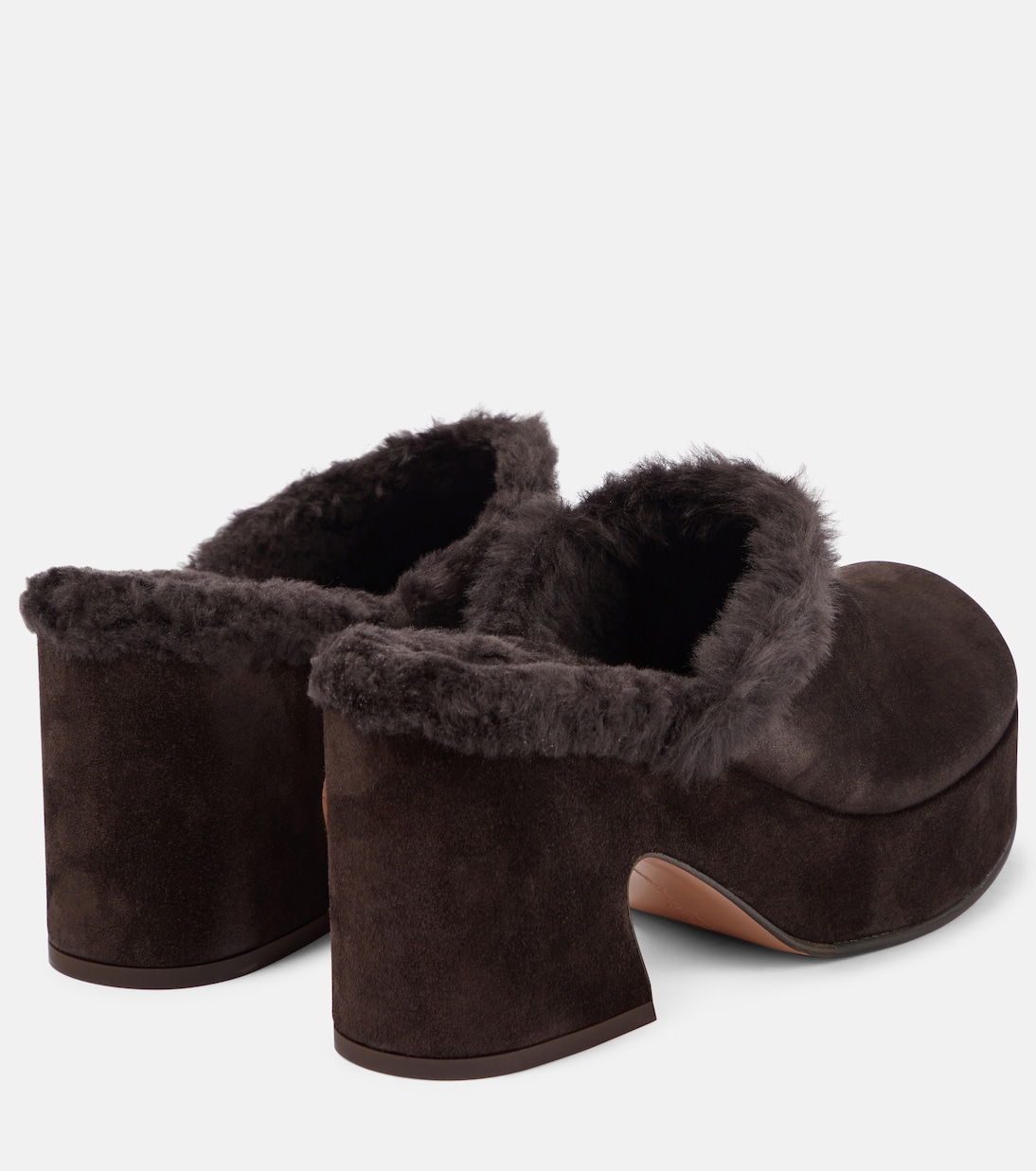 Zuecos Lyss de ante | Gianvito Rossi