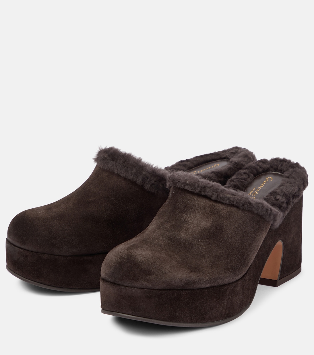 Zuecos Lyss de ante | Gianvito Rossi