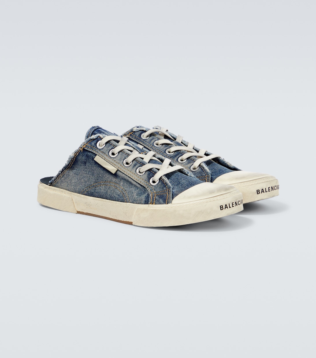 Slippers Paris en jean | Balenciaga