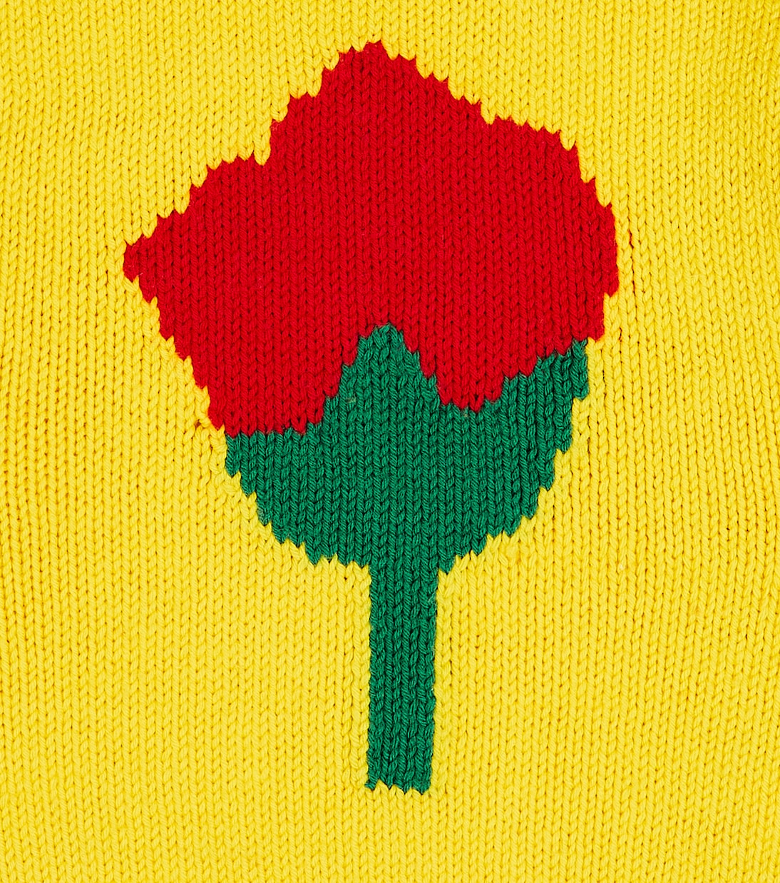 Bull intarsia wool sweater | The Animals Observatory