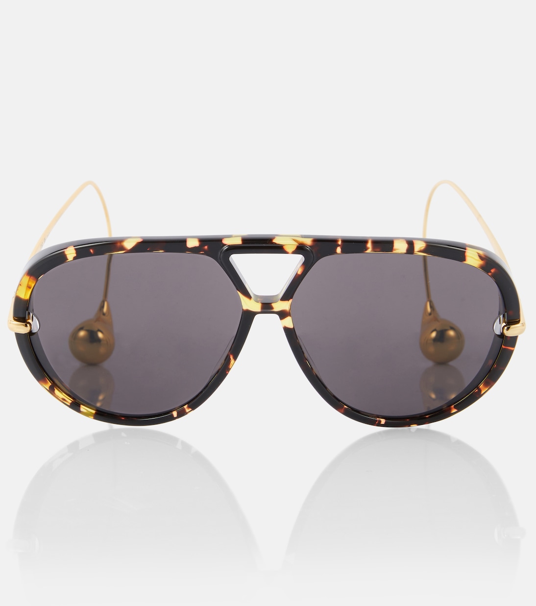 Occhiali da sole aviator BOTTEGA VENETA per stili giovani e moderni