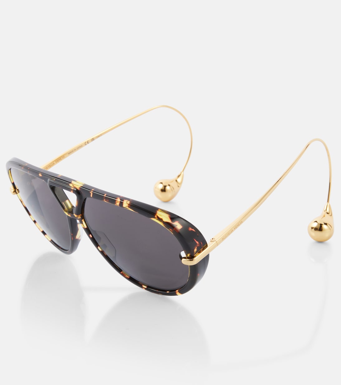 Occhiali da sole aviator BOTTEGA VENETA per stili giovani e moderni