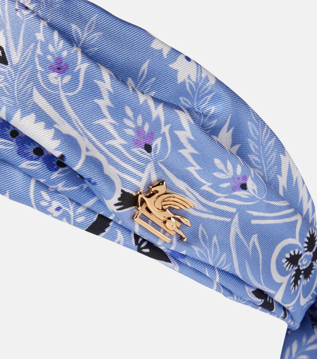 Fascia per capelli in seta | Etro
