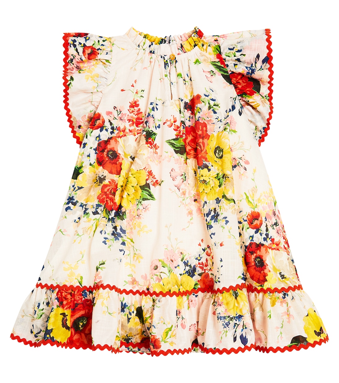 Bedrucktes Kleid Alight aus Baumwolle | Zimmermann Kids