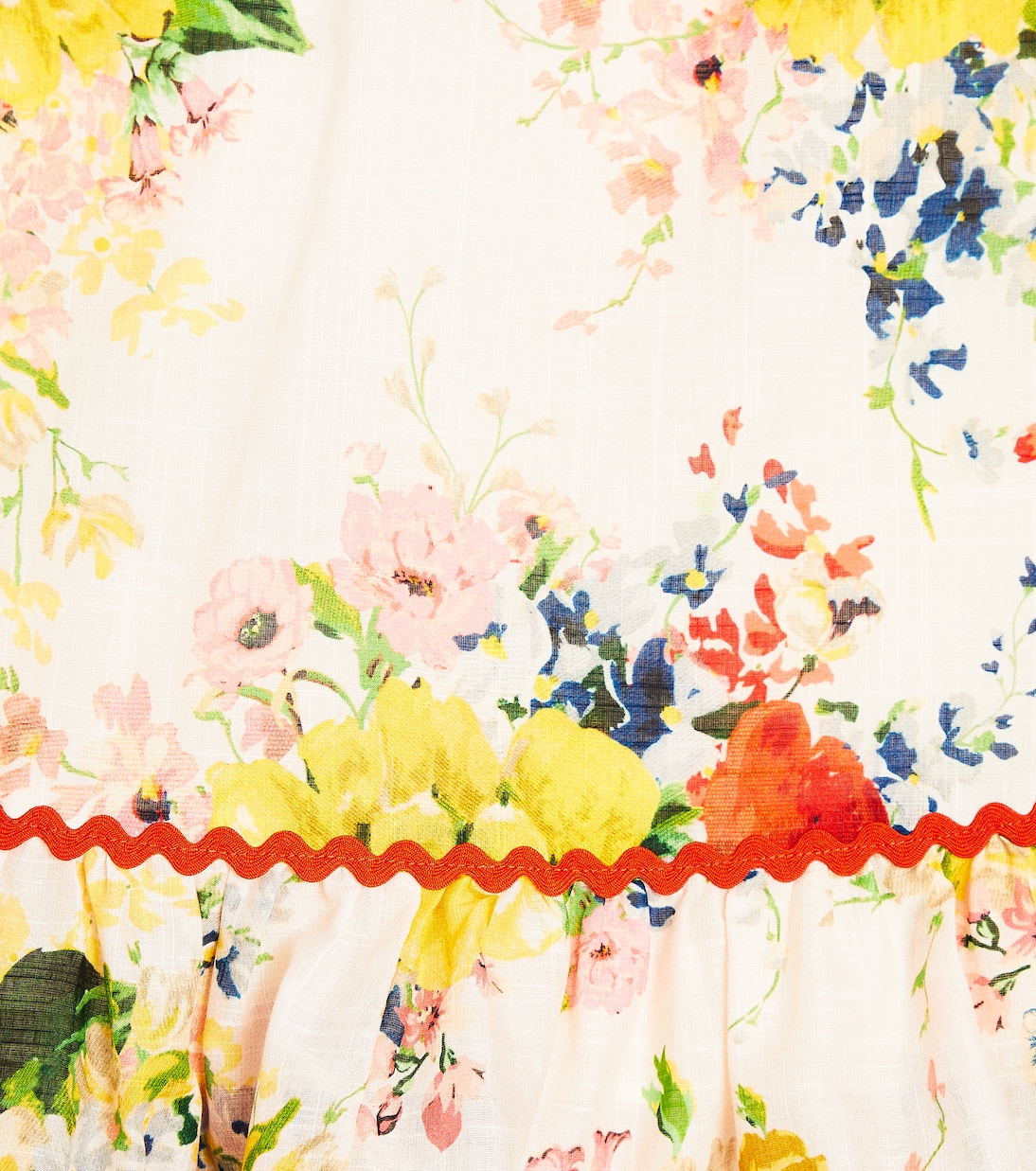 Bedrucktes Kleid Alight aus Baumwolle | Zimmermann Kids