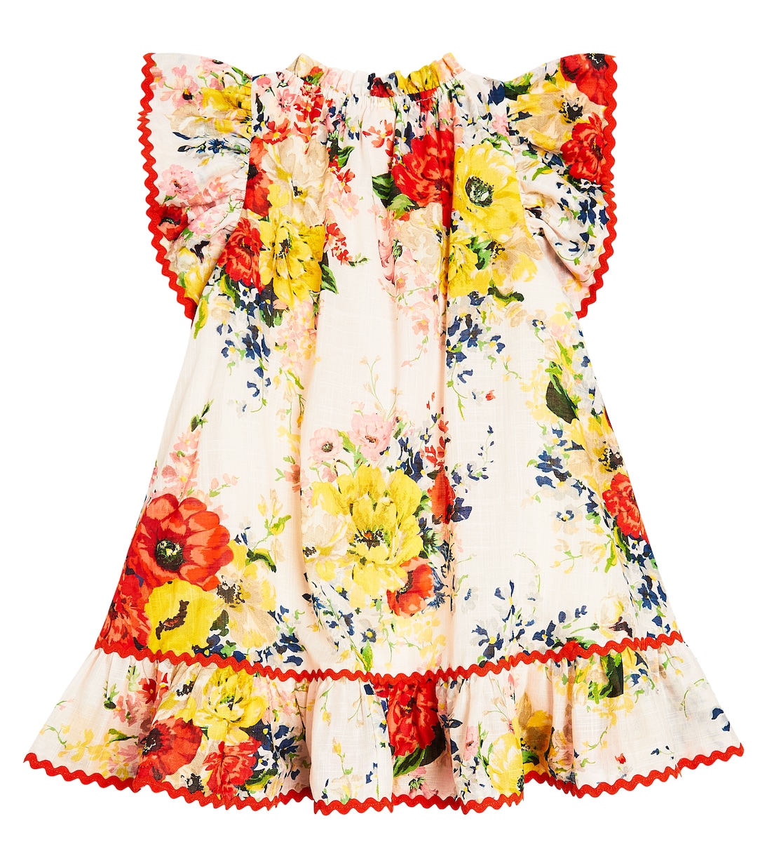 Bedrucktes Kleid Alight aus Baumwolle | Zimmermann Kids