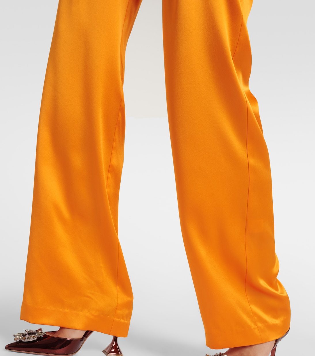 Pantaloni a gamba larga in seta | The Sei
