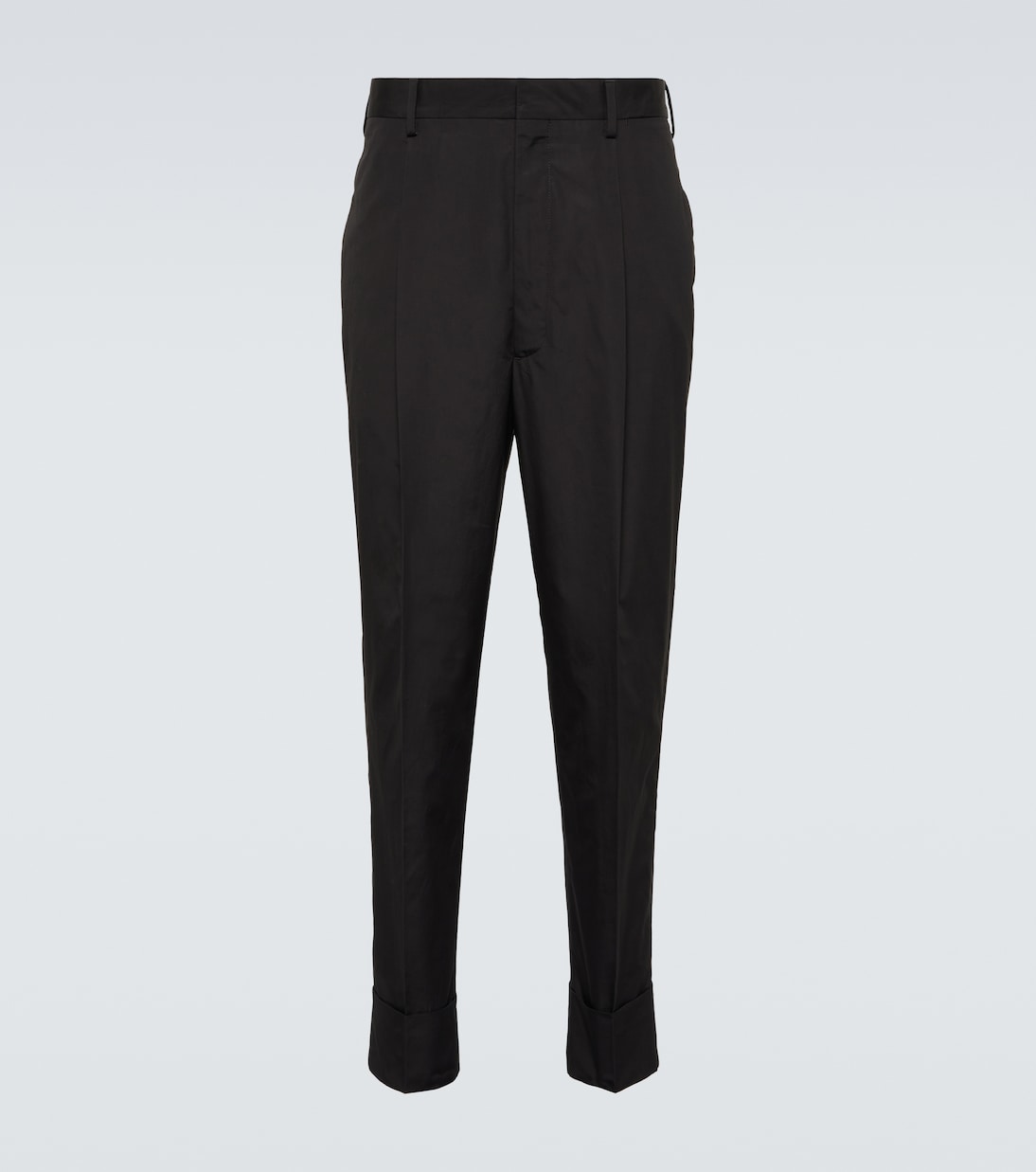 Pantaloni slim in cotone | Prada