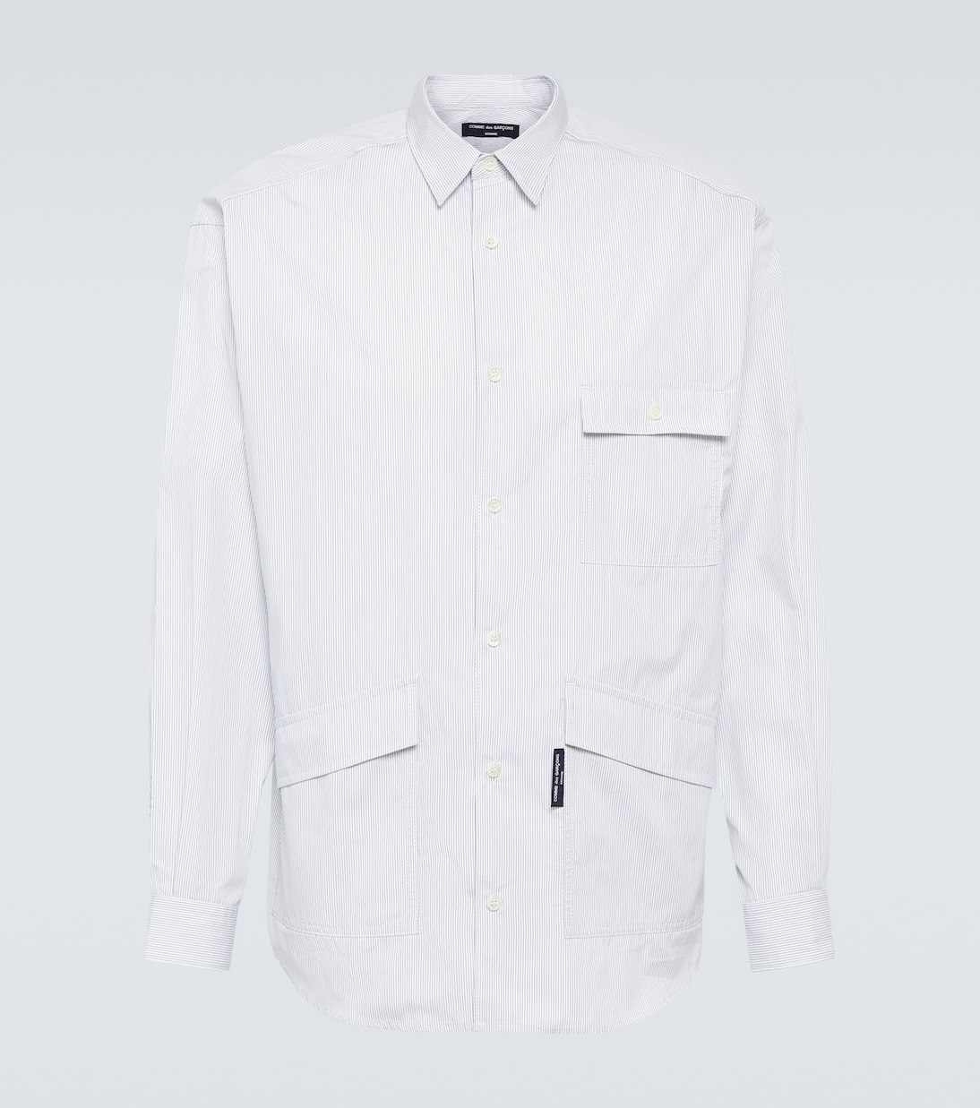 Camicia in cotone a righe | Comme des Garçons Homme
