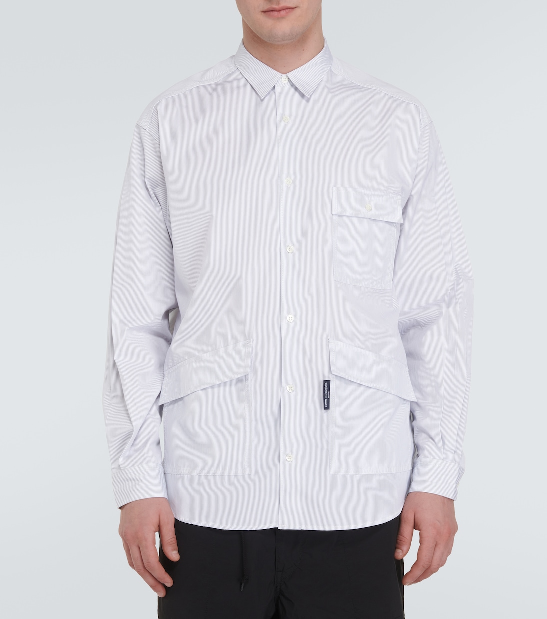 Camicia in cotone a righe | Comme des Garçons Homme