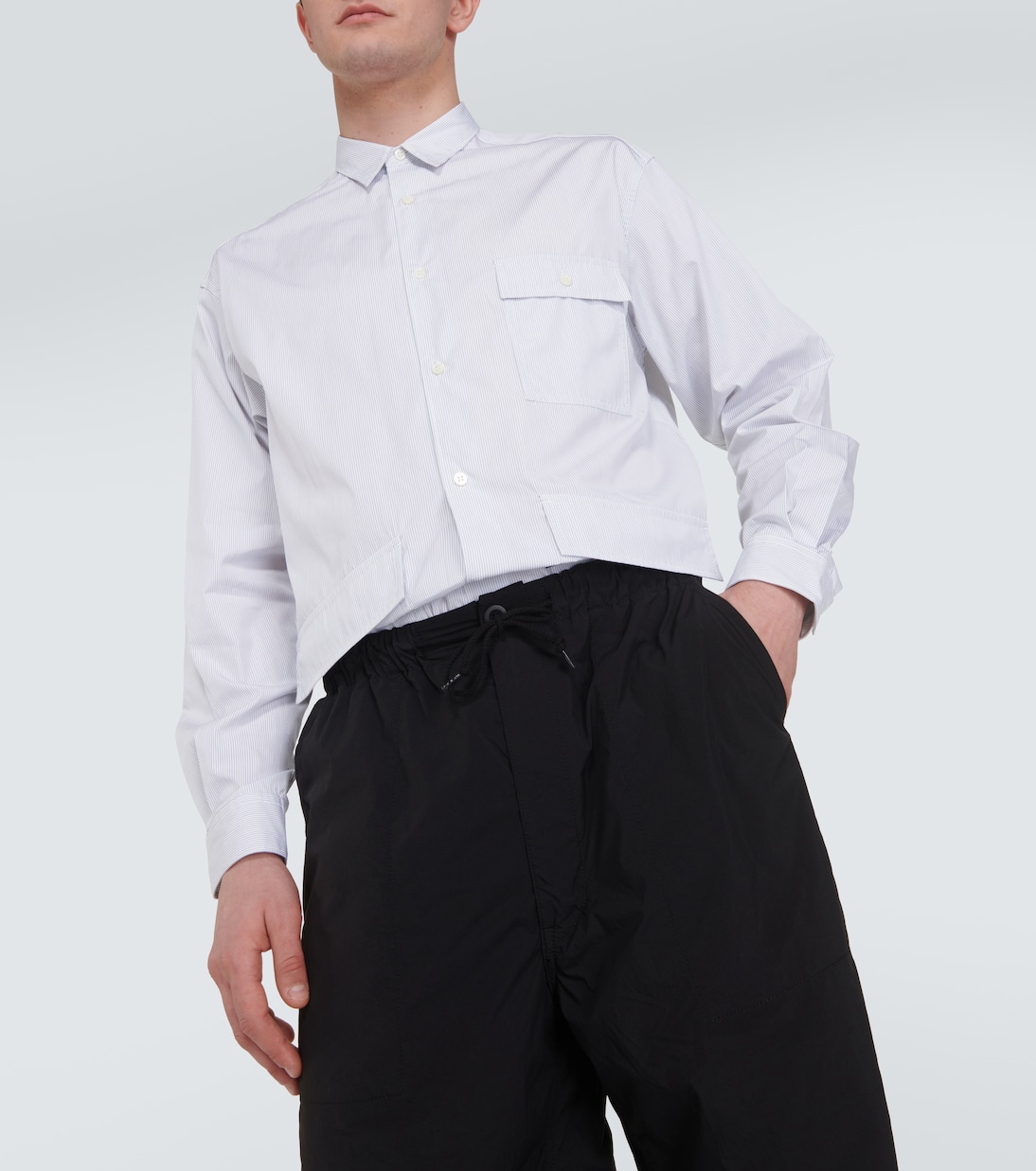 Camicia in cotone a righe | Comme des Garçons Homme