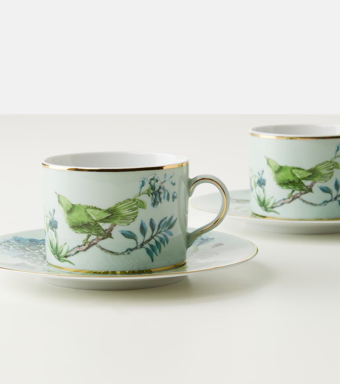 Secret Garden set of 2 teacups and saucers | Aquazzura Casa