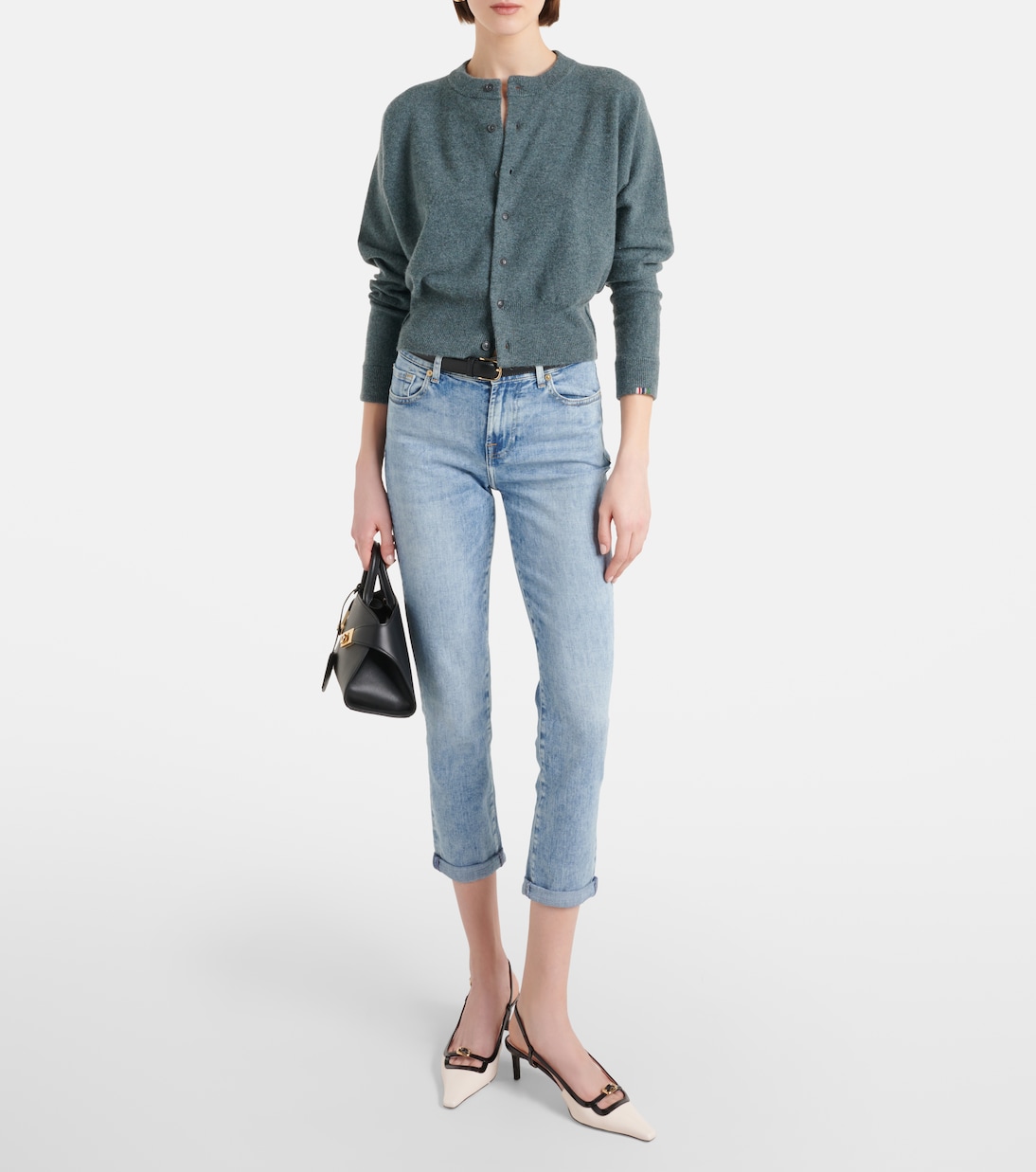 Josefina mid-rise slim jeans | 7 For All Mankind