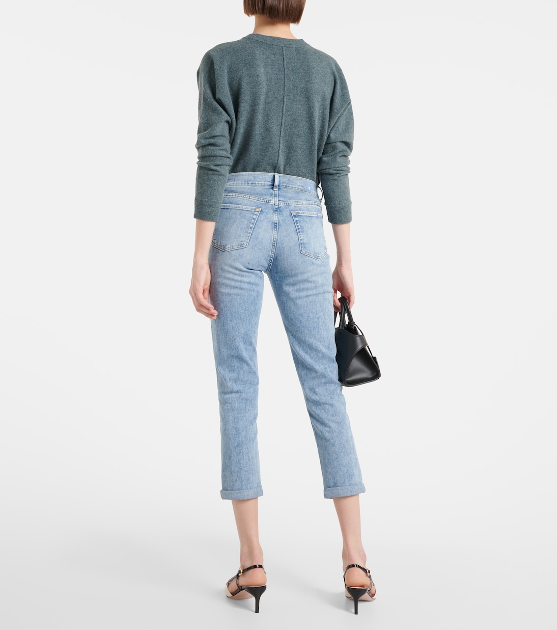 Josefina mid-rise slim jeans | 7 For All Mankind