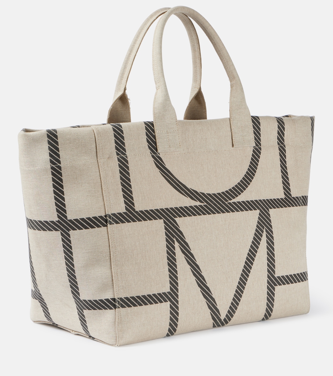 Borsa Monogram in canvas | Toteme