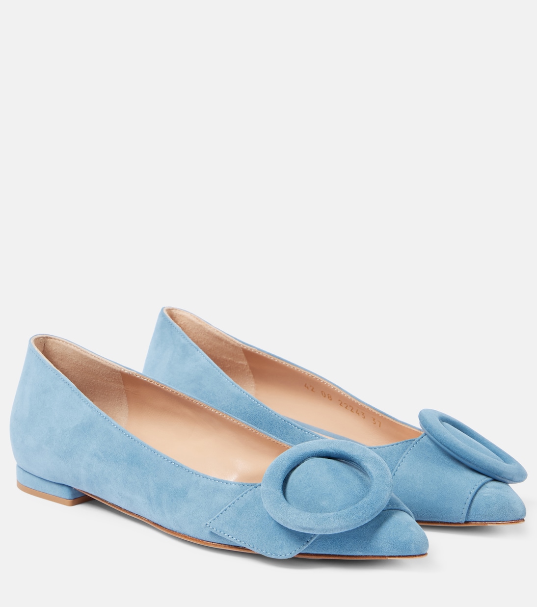 Venezia suede ballet flats | Gianvito Rossi