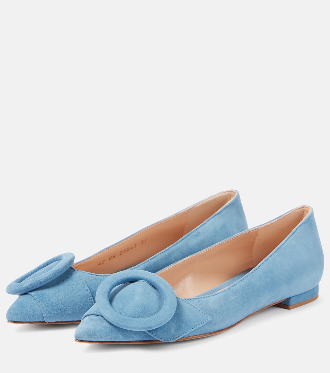 Venezia suede ballet flats | Gianvito Rossi