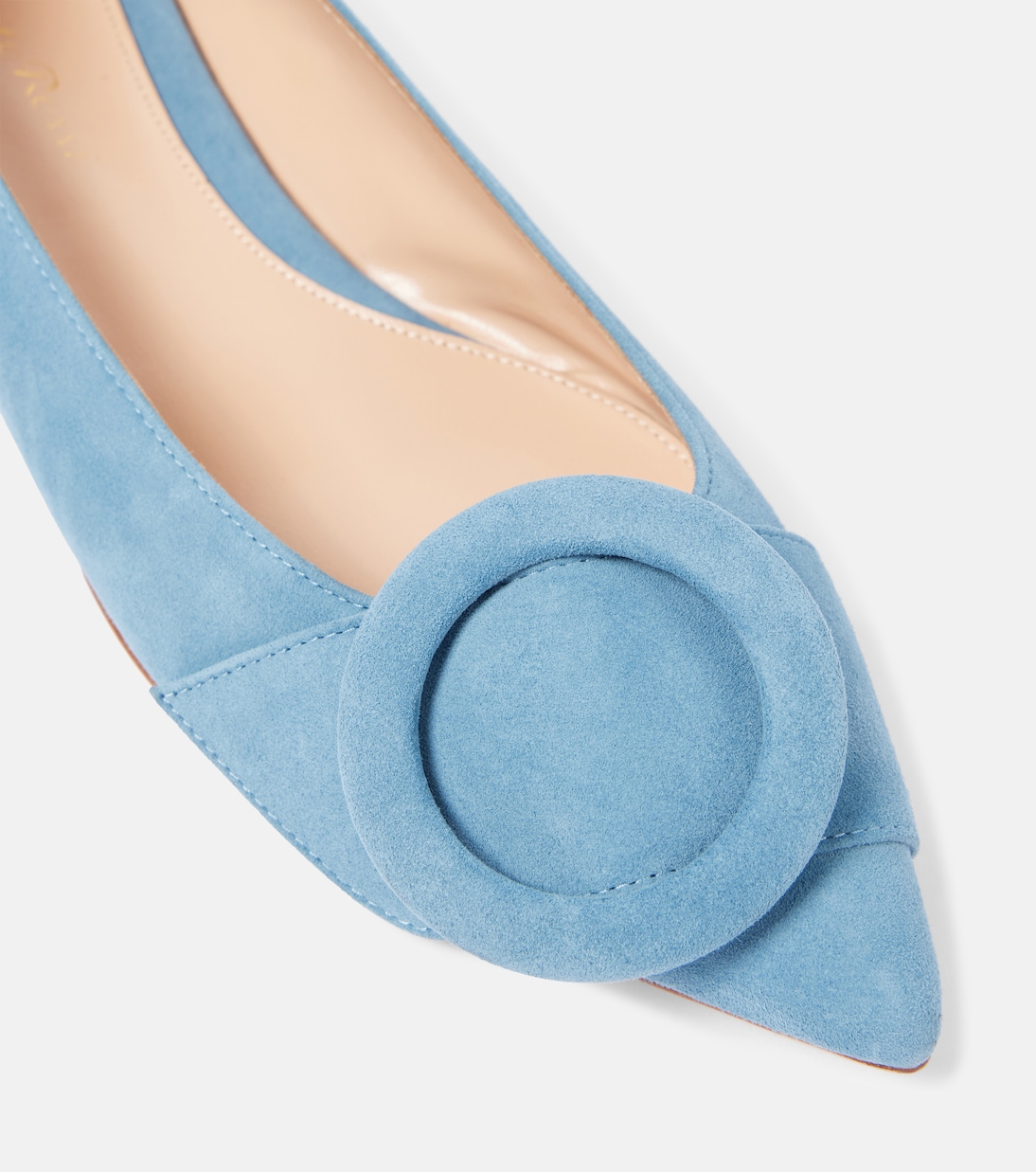 Venezia suede ballet flats | Gianvito Rossi
