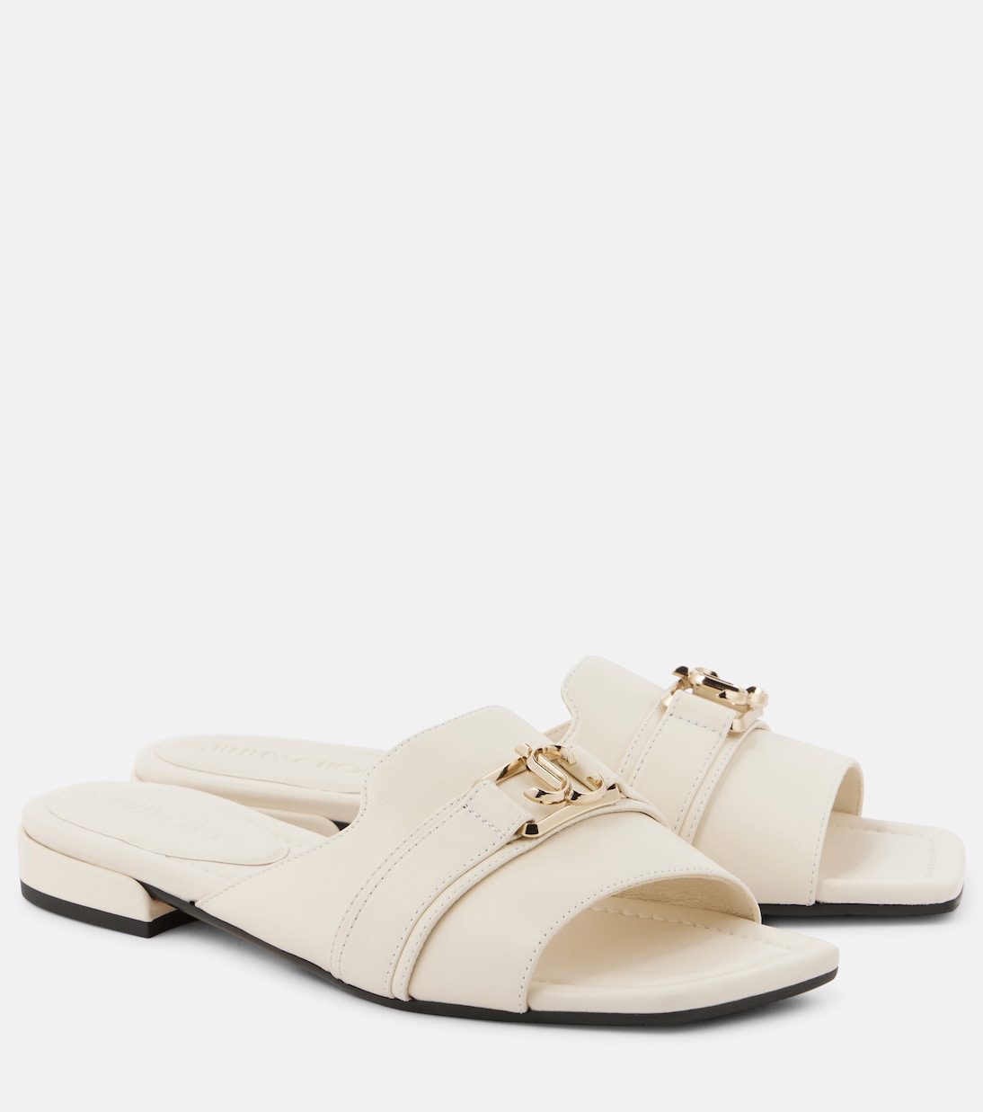 Pantoletten Nako aus Leder | Jimmy Choo