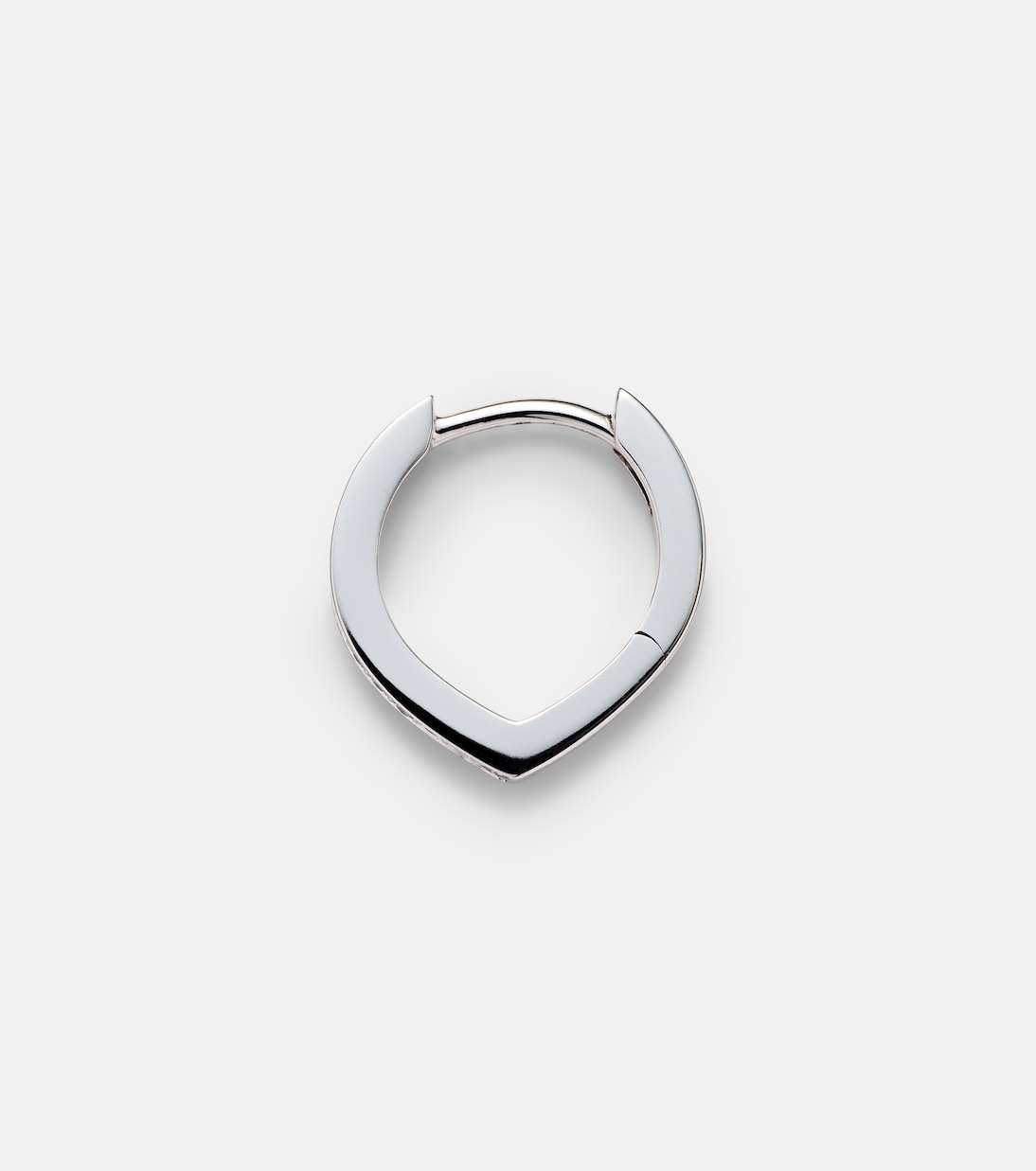 Boucle d'oreille unique Antifer en or blanc 18 ct et diamants | Repossi