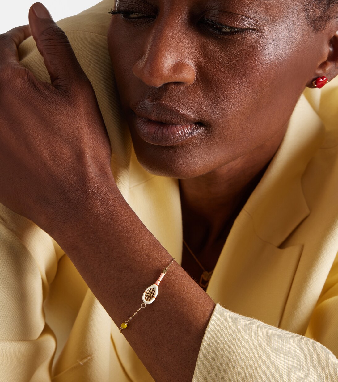 Bracciale in oro 9kt ALIITA Tennis, stile moderno per giovani