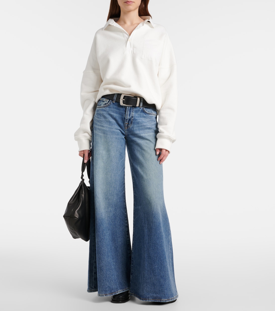 Willow mid-rise wide-leg jeans | 7 For All Mankind