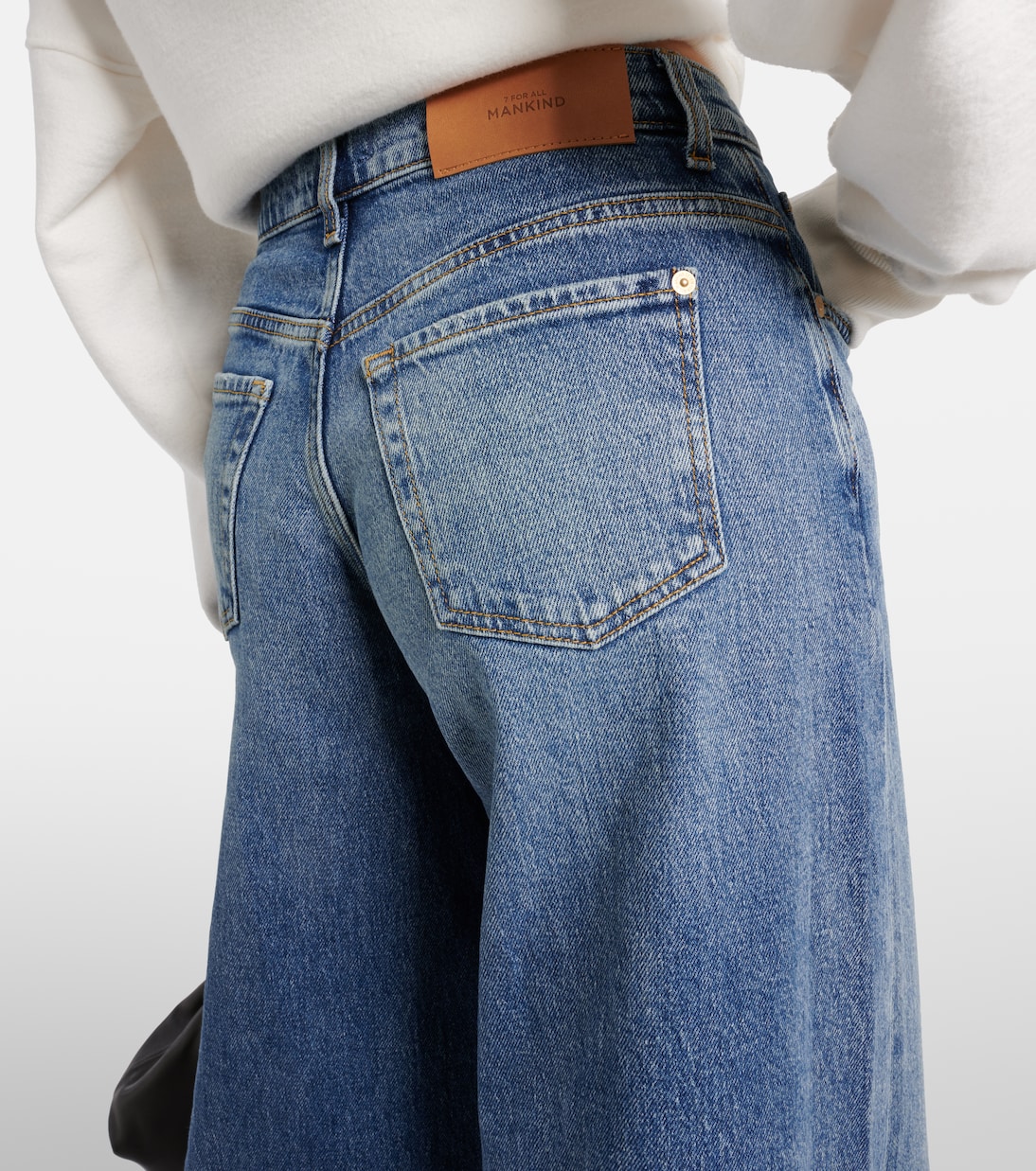 Willow mid-rise wide-leg jeans | 7 For All Mankind