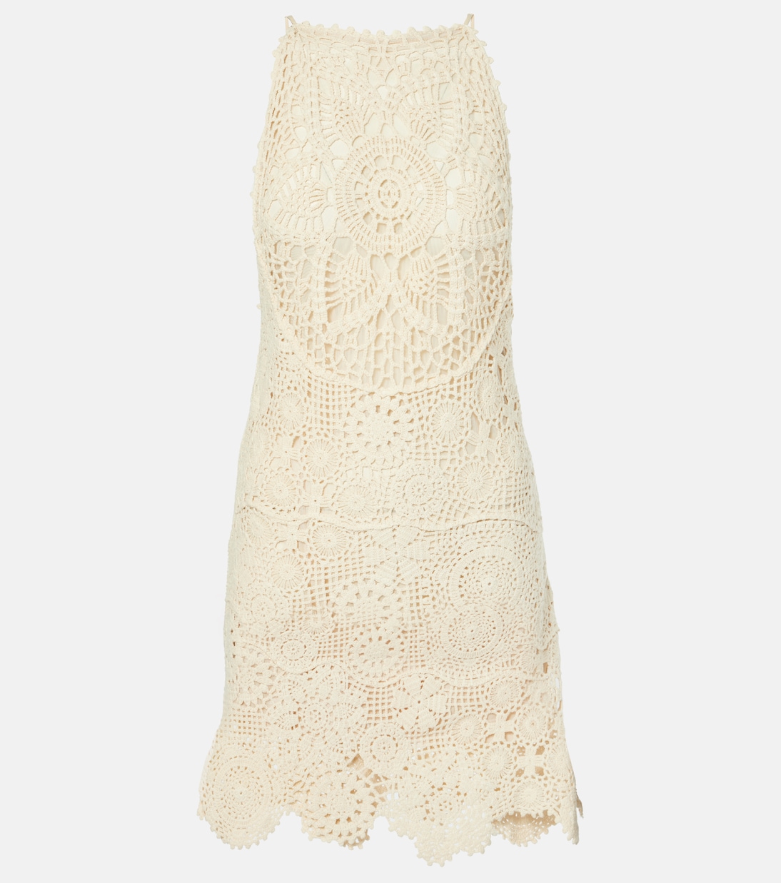 Minikleid Mini Whimsy aus Häkelstrick | Staud