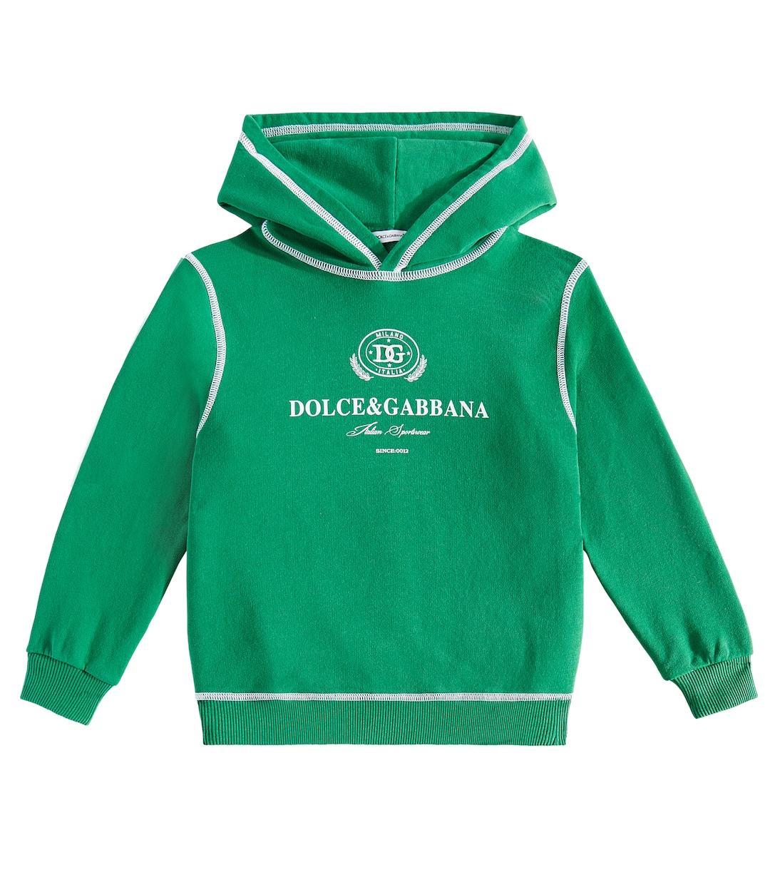 Sudadera con capucha de algodón | Dolce&Gabbana Kids