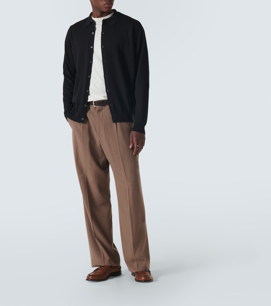 Tibor wool cardigan | John Smedley