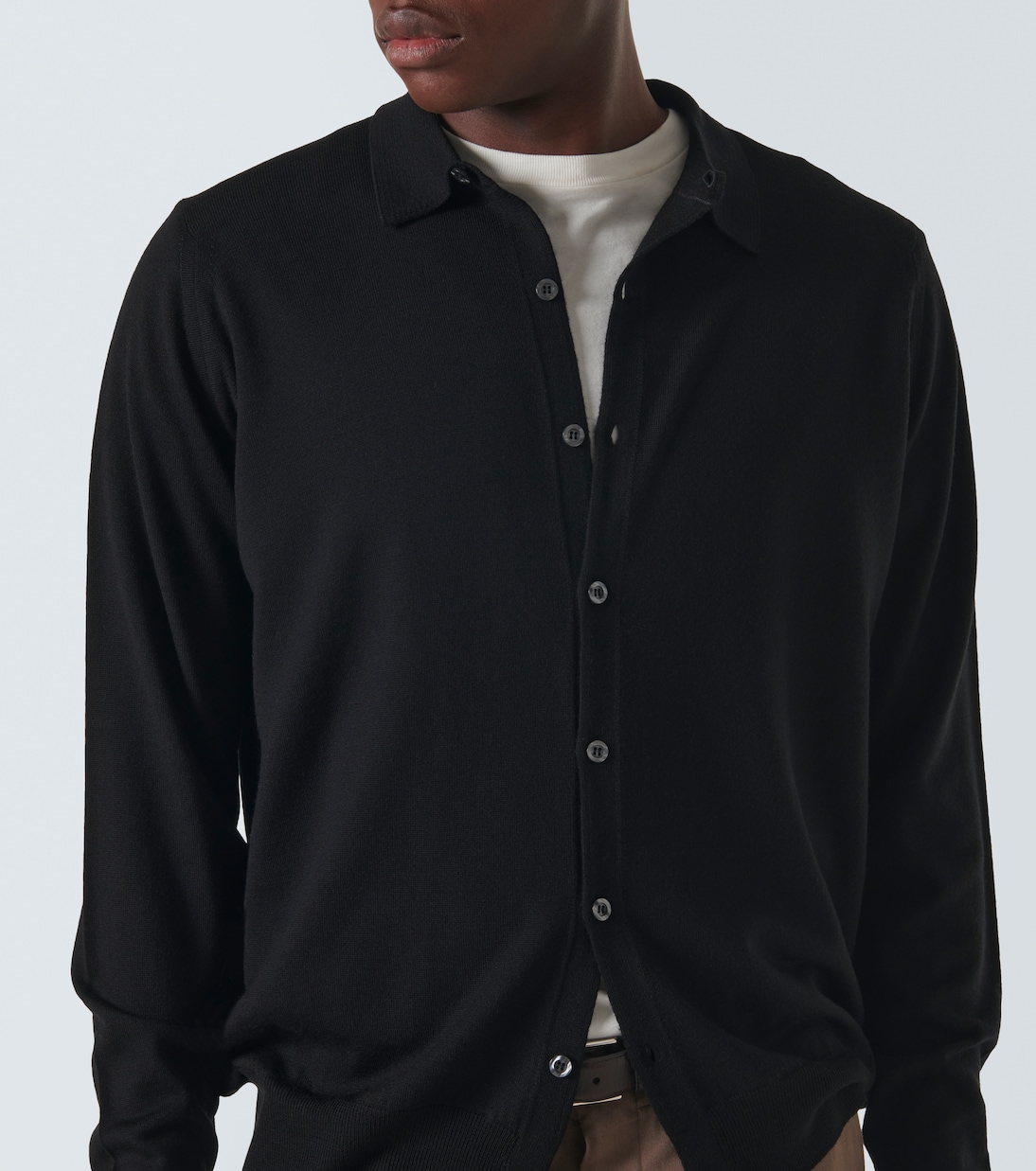 Tibor wool cardigan | John Smedley