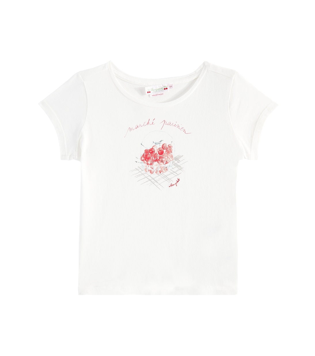 T-shirt Alcala in jersey di cotone | Bonpoint