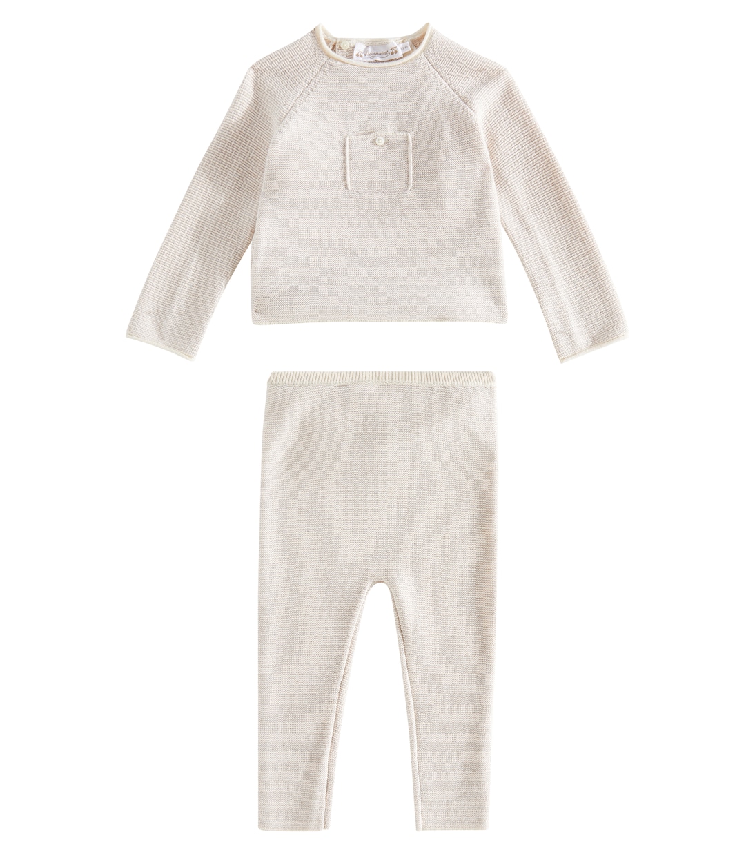 Baby - Felpa e pantaloni in lana e cotone | Bonpoint