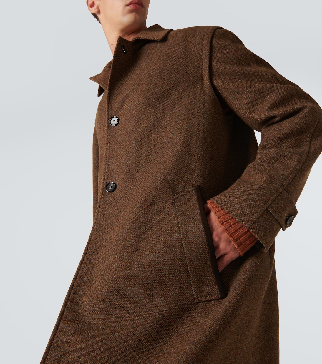 Savile wool coat | Loro Piana