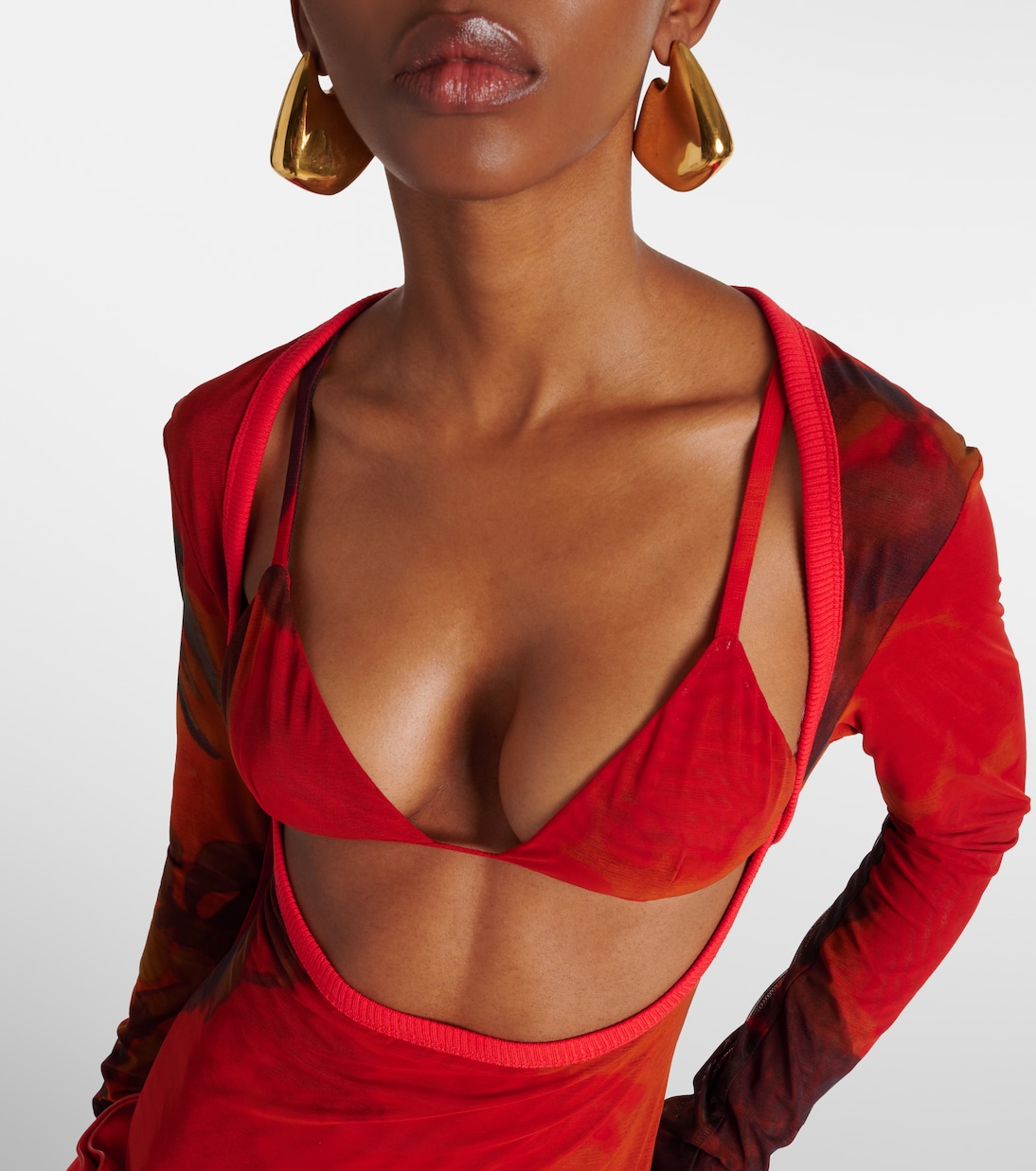 Libertine printed cutout maxi dress | SIR