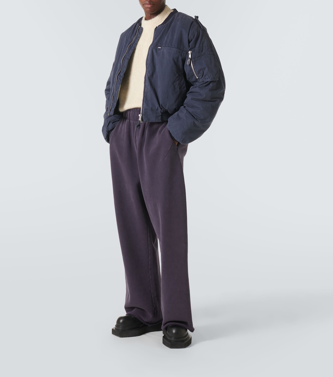 Pullover in maglia a coste | Entire Studios