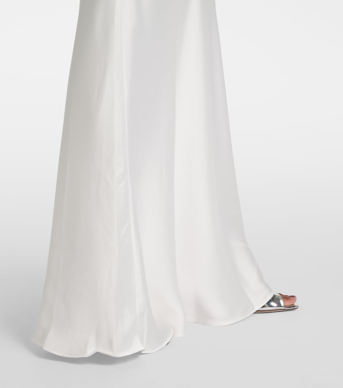 Open-back satin gown | The New Arrivals Ilkyaz Ozel