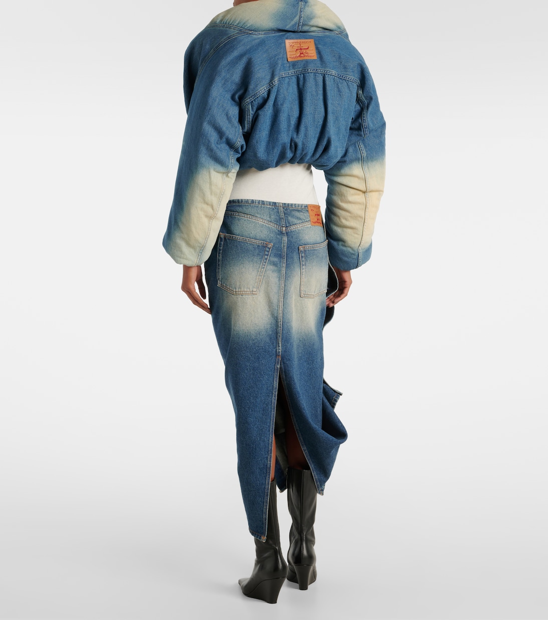 Wattierte Jacke aus Denim | Y/Project
