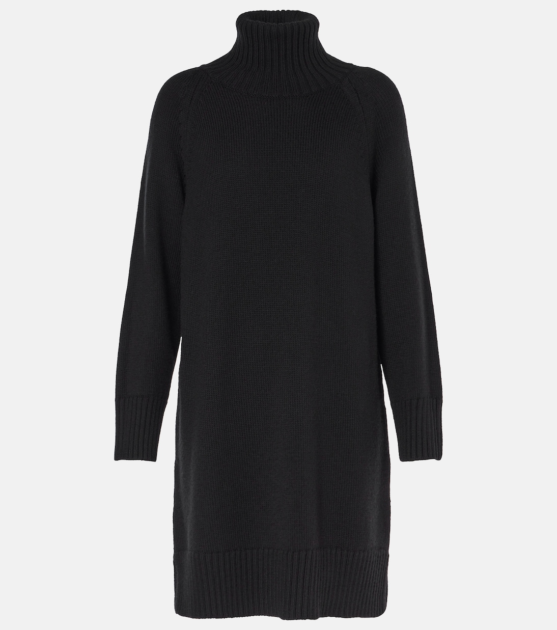 Robe pull noire col roulé new arrivals