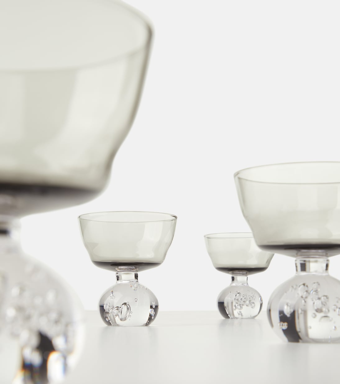 Eternal Snow Medium set of 6 glasses by Bela Silva | Serax