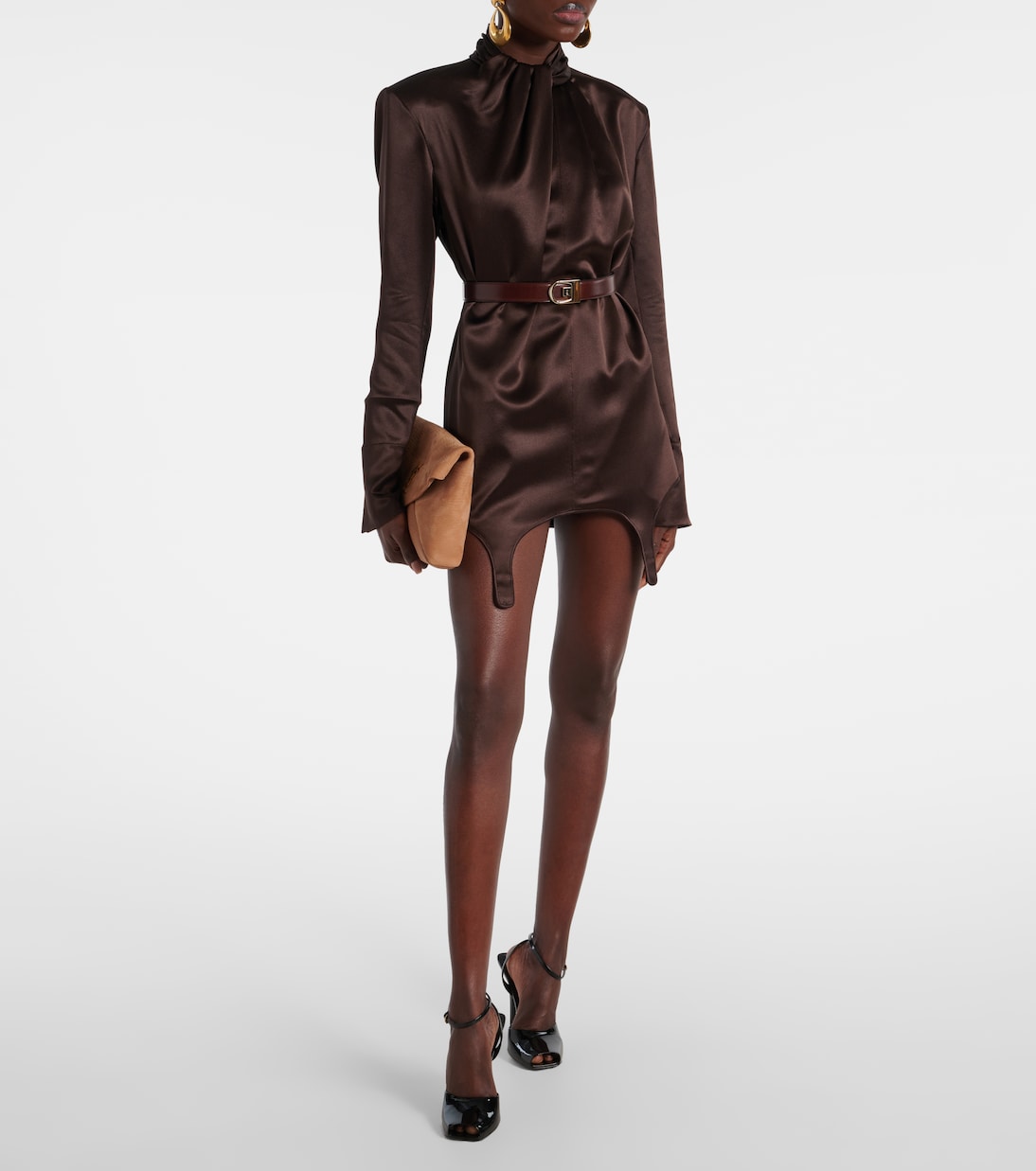 Blusa in raso di seta | Saint Laurent