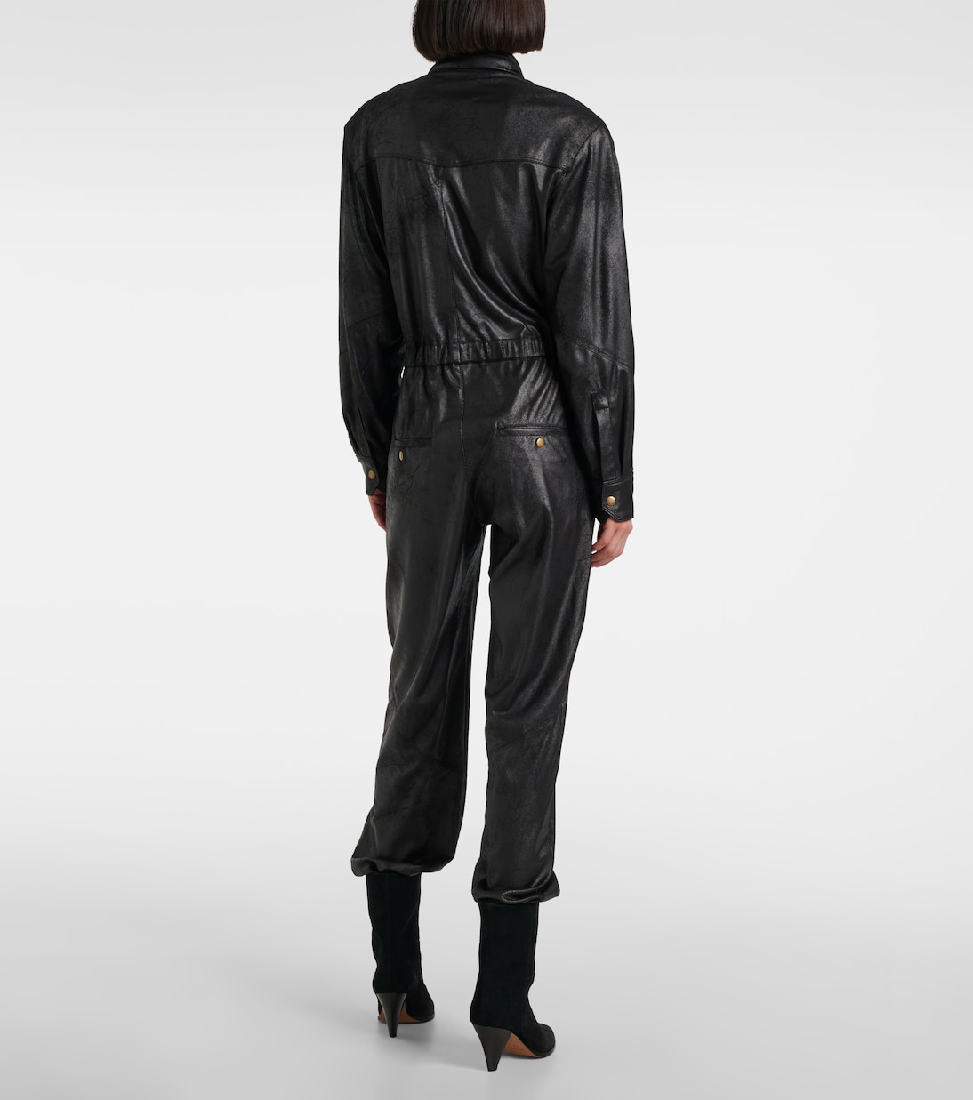 Faux leather jumpsuit | Isabel Marant